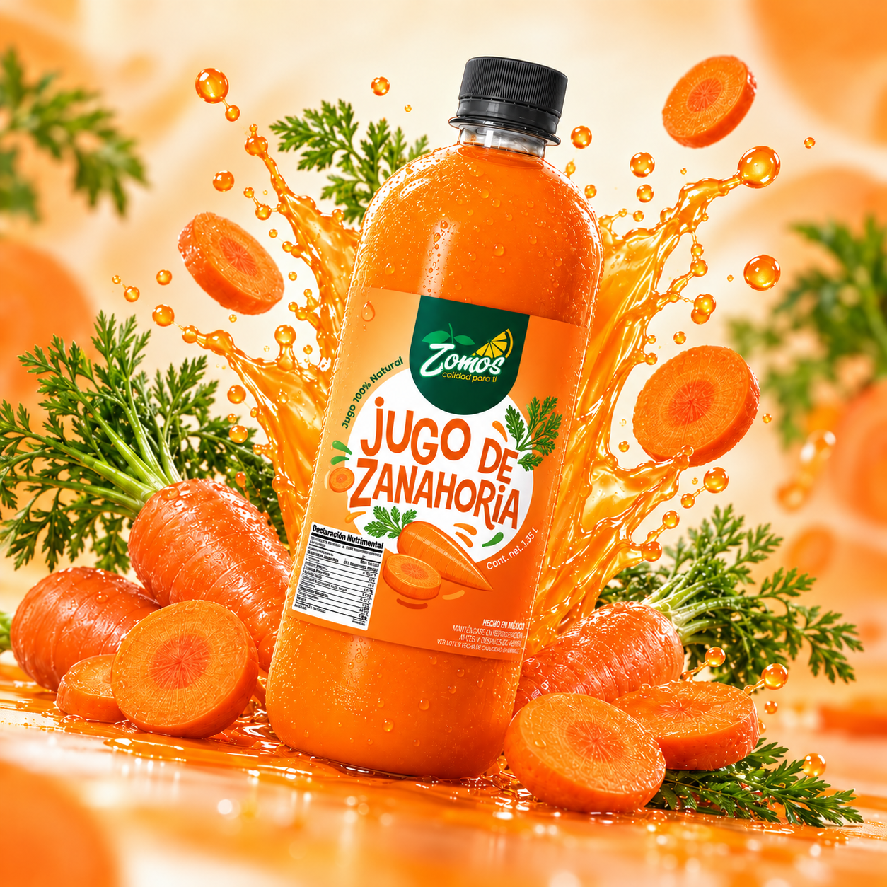 Jugo de Zanahoria Zomos